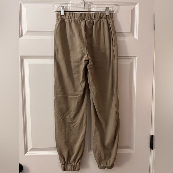 Khaki/ Tan brandy melville sweatpants - Picture 2 of 3